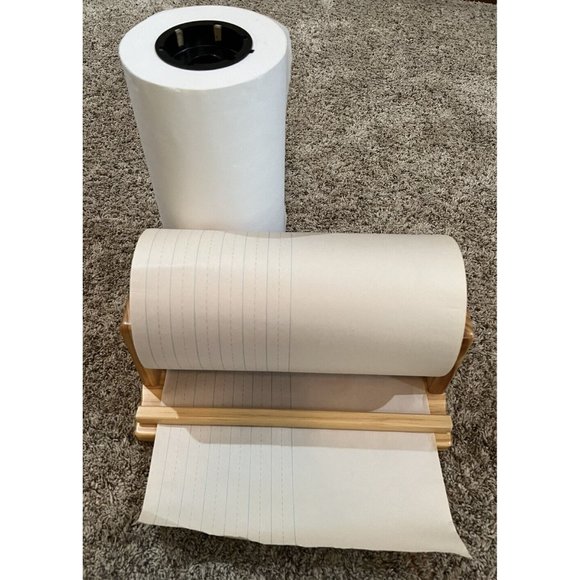 Lakeshore Toys Lakeshore Wood Tabletop Paper Roll Dispenser